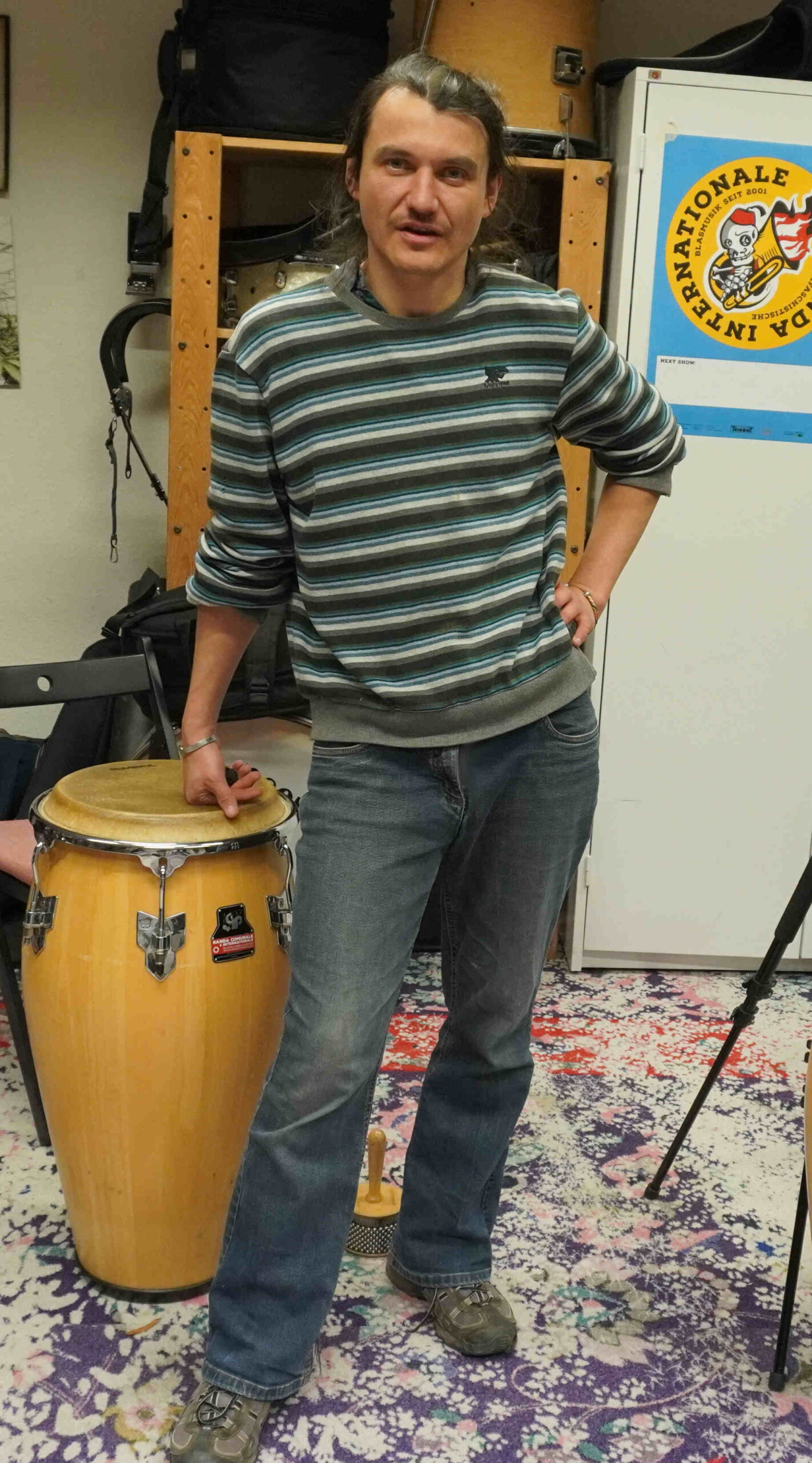 Porträt des Musikpädagogen und Musikers Arystan Petzold