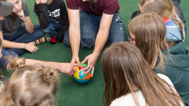 Eintagesprogramm als Musikworkshop für eine große Gruppe