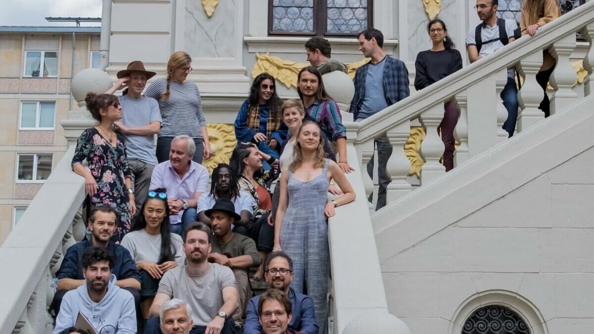 Team music project group photo